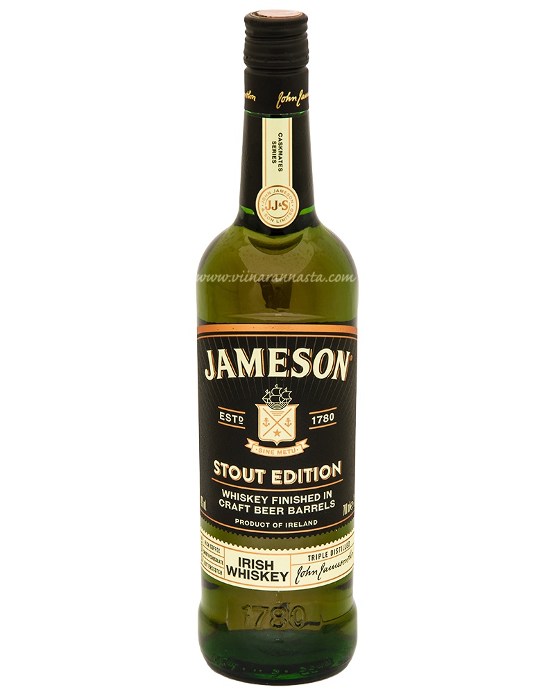 Jameson отзывы. Виски Jameson Stout Edition. Jameson Caskmates Stout Edition. Whiskey Irish Jameson Caskmates Stout Edition. Виски Джемесон Стаут эдишн 40% 0.7 л.